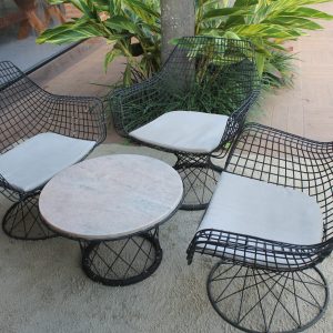 Conjunto de ferro preto